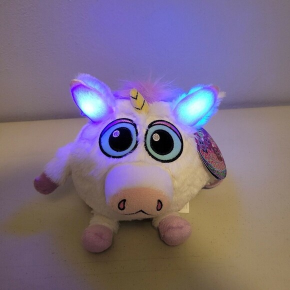 Unicorn Plush Ear Resistibles Stuffed Animal Jay At Play Changes Colors NWT - Picture 10 of 12